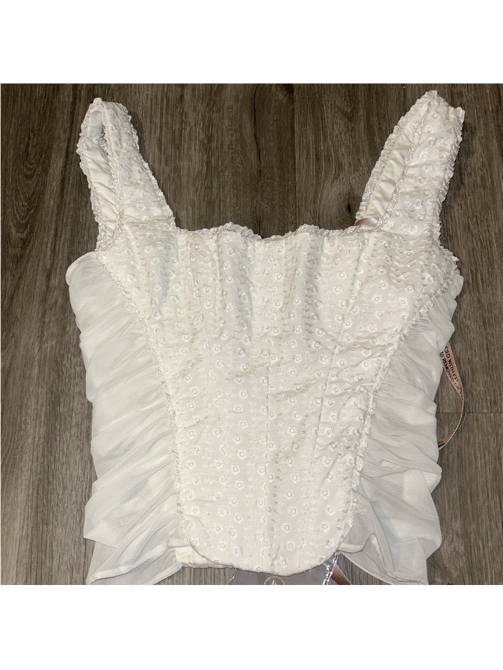 ❤️‍🔥Firm Price❤️‍🔥House of CB Catalina White corset - Picture 5 of 13